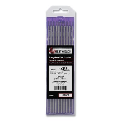 1/8 X 7 E3 TUNGSTEN ELECTRODE 10/PK